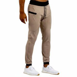 BYLT Premium Basics - Mens Elite+ Jogger Pants Beige Medium